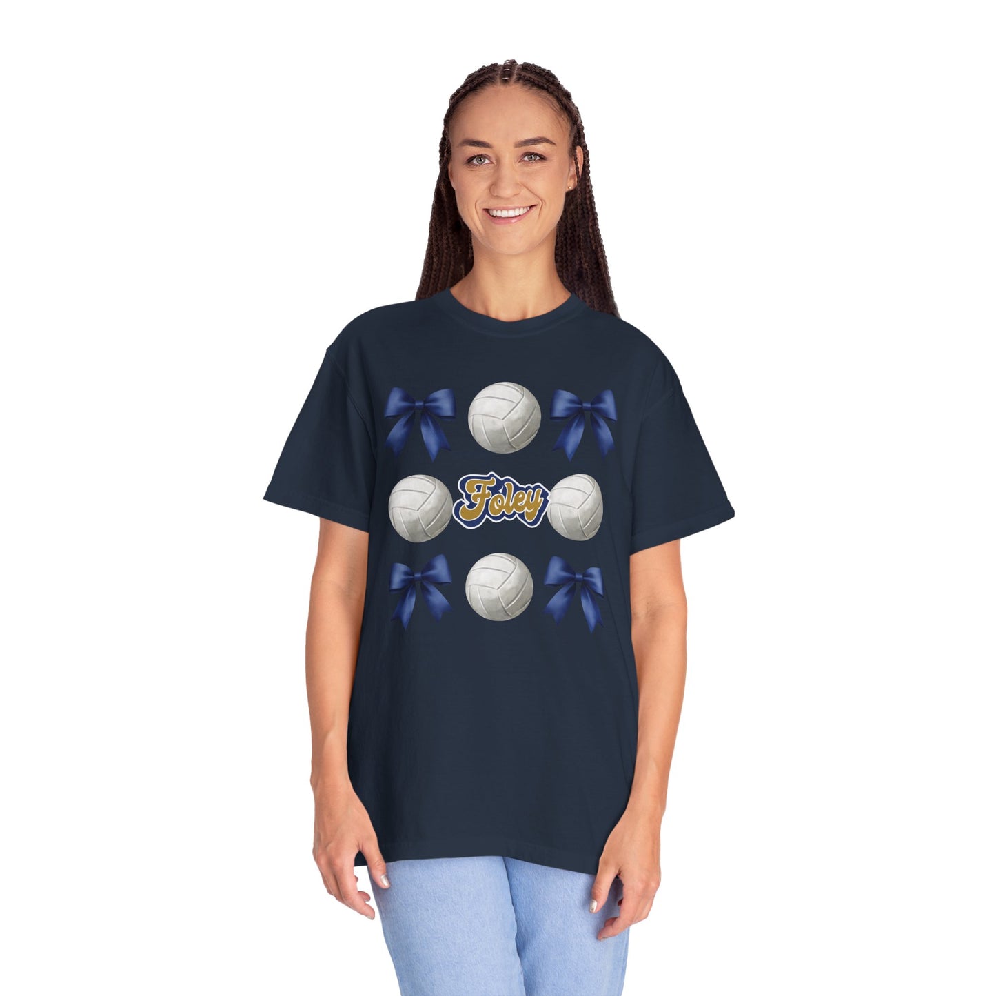 Foley Lions Volleyball T-Shirt- Comfort Colors