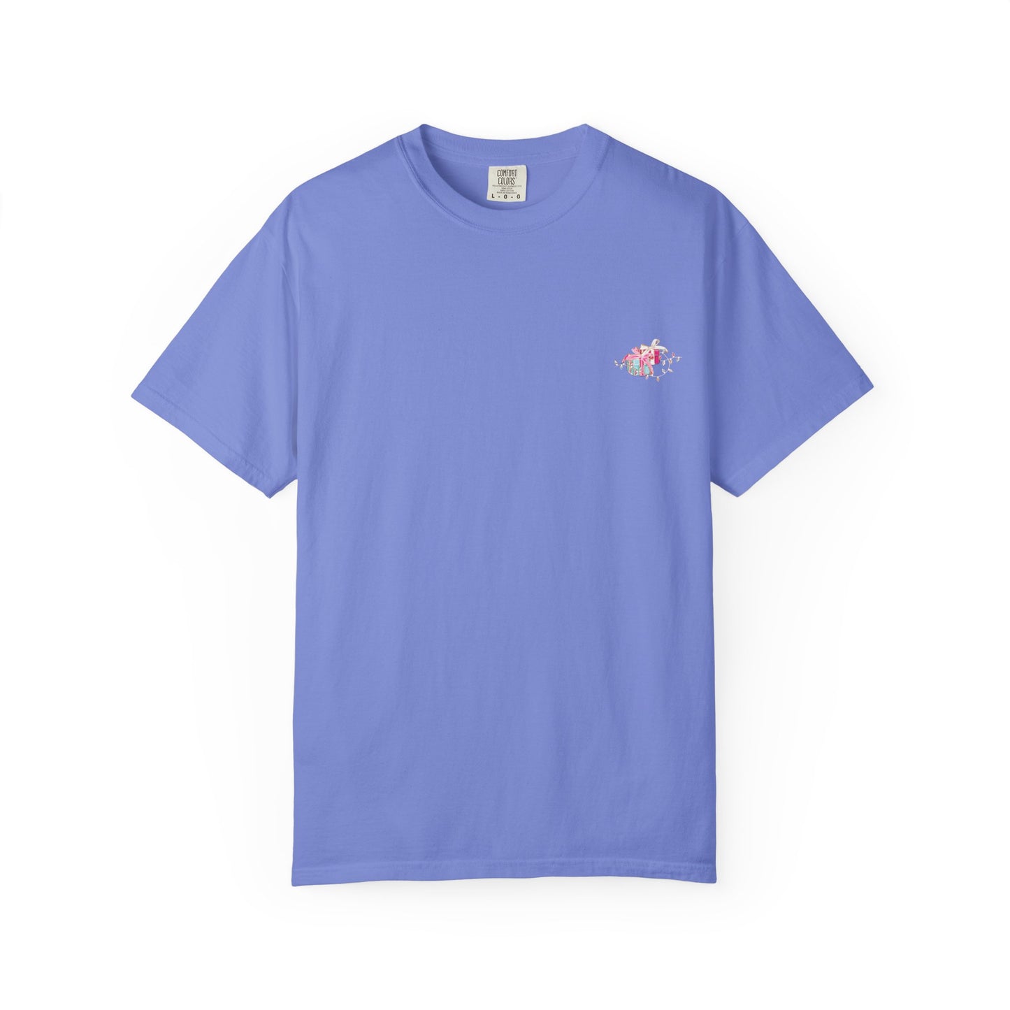 Flamingo Flamingle All the Way Christmas Tee - Comfort Colors