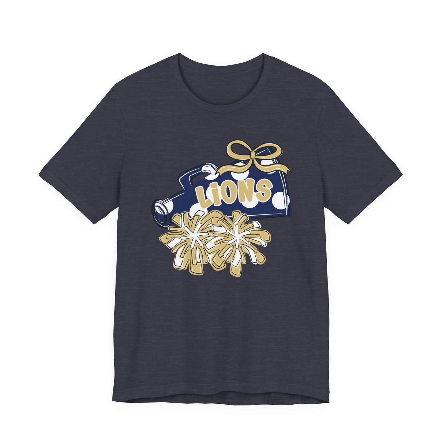Lions Cheer Spirit Tee - Bella Canvas