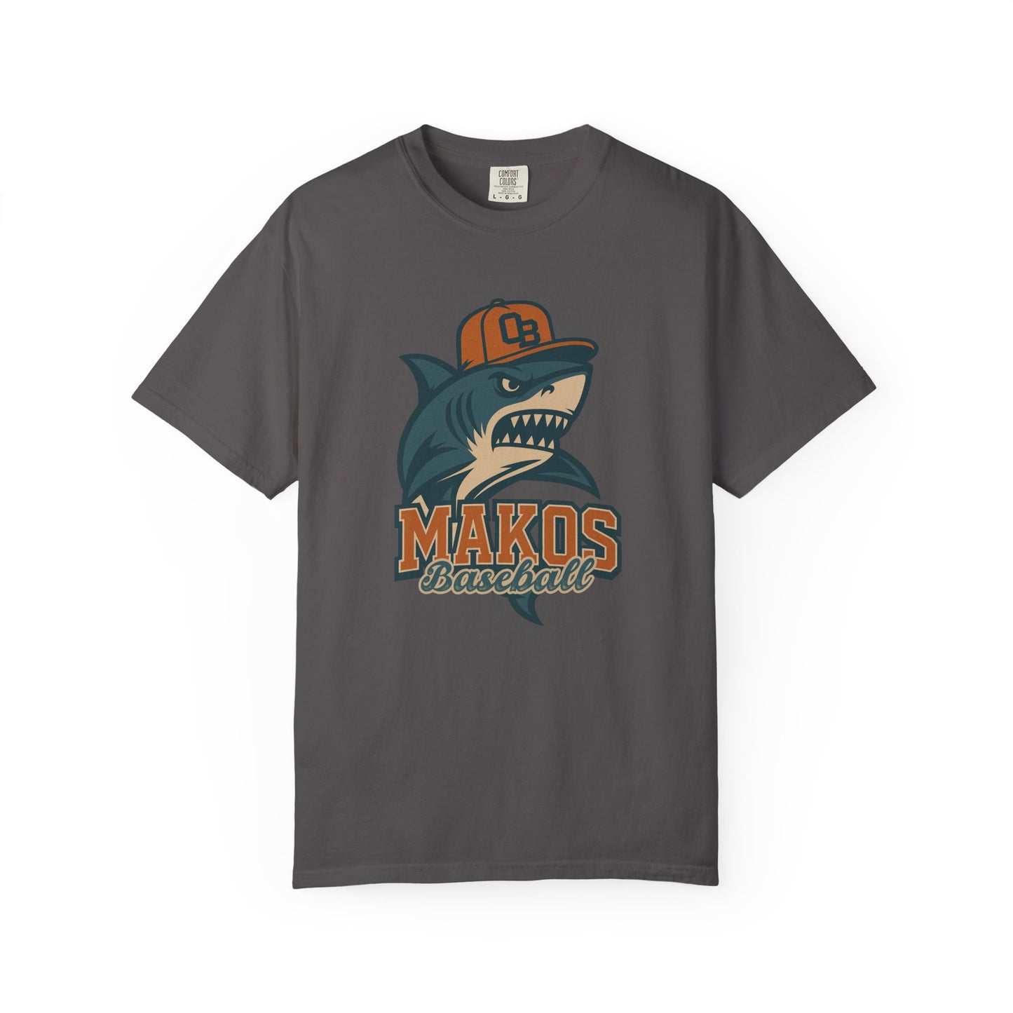 Adult Makos Baseball T-shirt - Comfort Colors