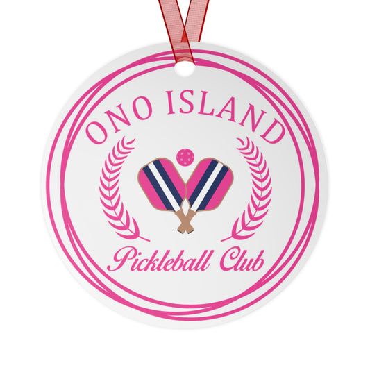 Ono Island Pickleball Club Ornament