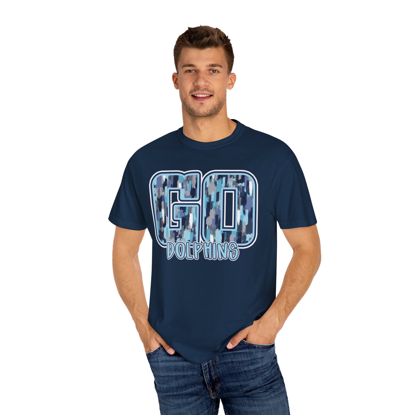 Adult 'GO DOLPHINS' - Comfort Colors