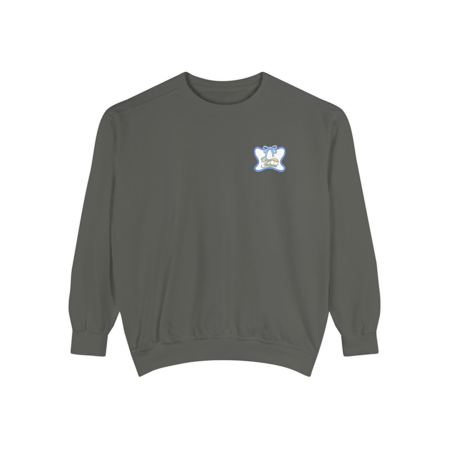 Adult Coquette Beachy Ono Island Sweatshirt - Comfort Colors