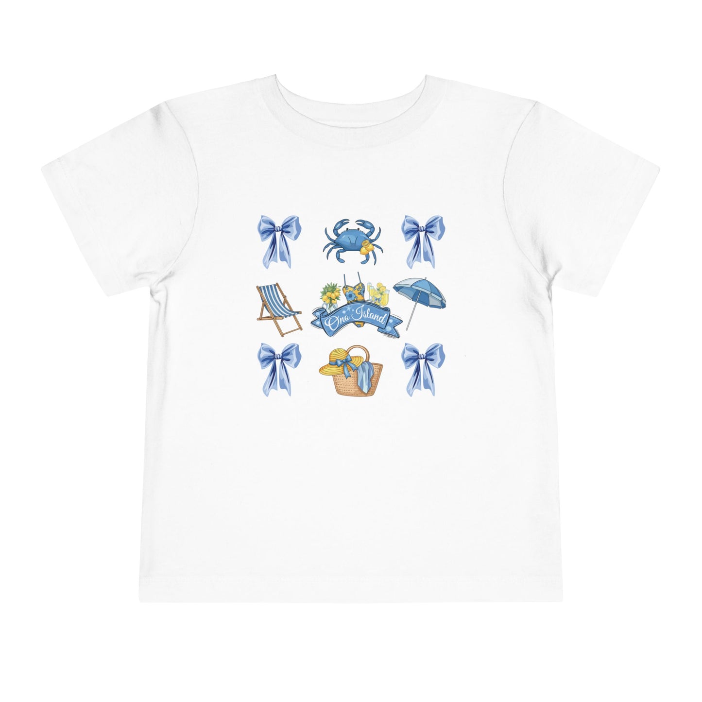 Toddler Coquette Ono Island Tee - Bella Canvas