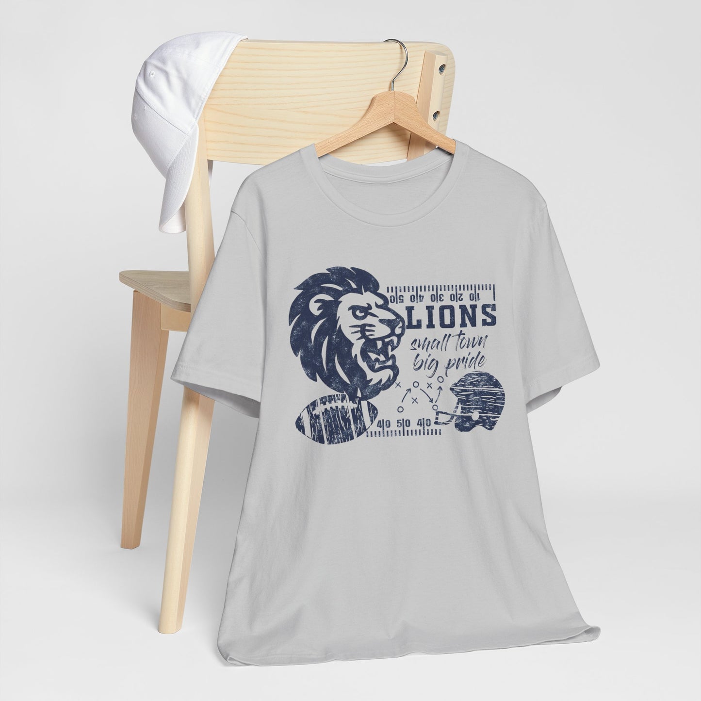 Lion Small Town Big Pride Tee - Bella Canvas