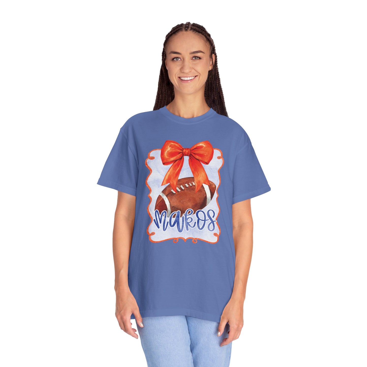 Adult Makos Watercolor Coquette Tee - Comfort Colors