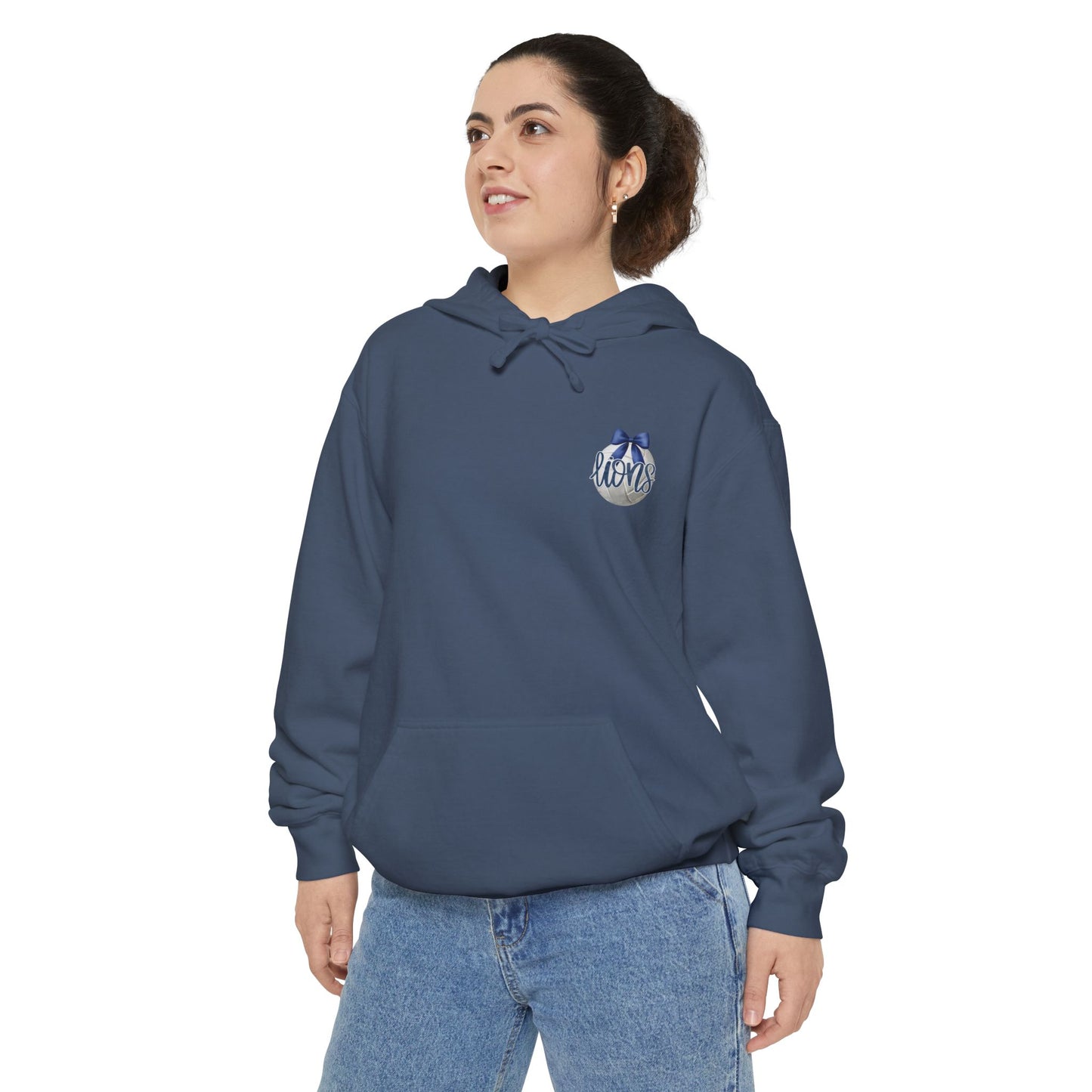 Foley Lions Volleyball Mom Hoodie - Comfort Colors