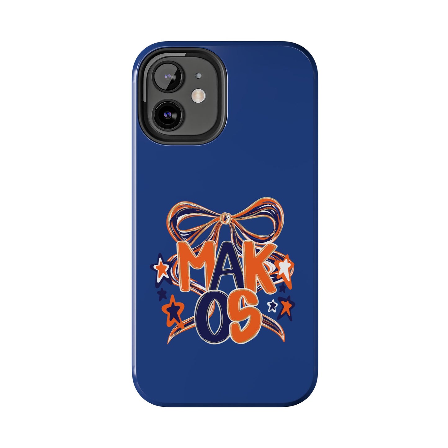 Makos Twirly Ribbon Iphone & Samsung Tough Phone Cases