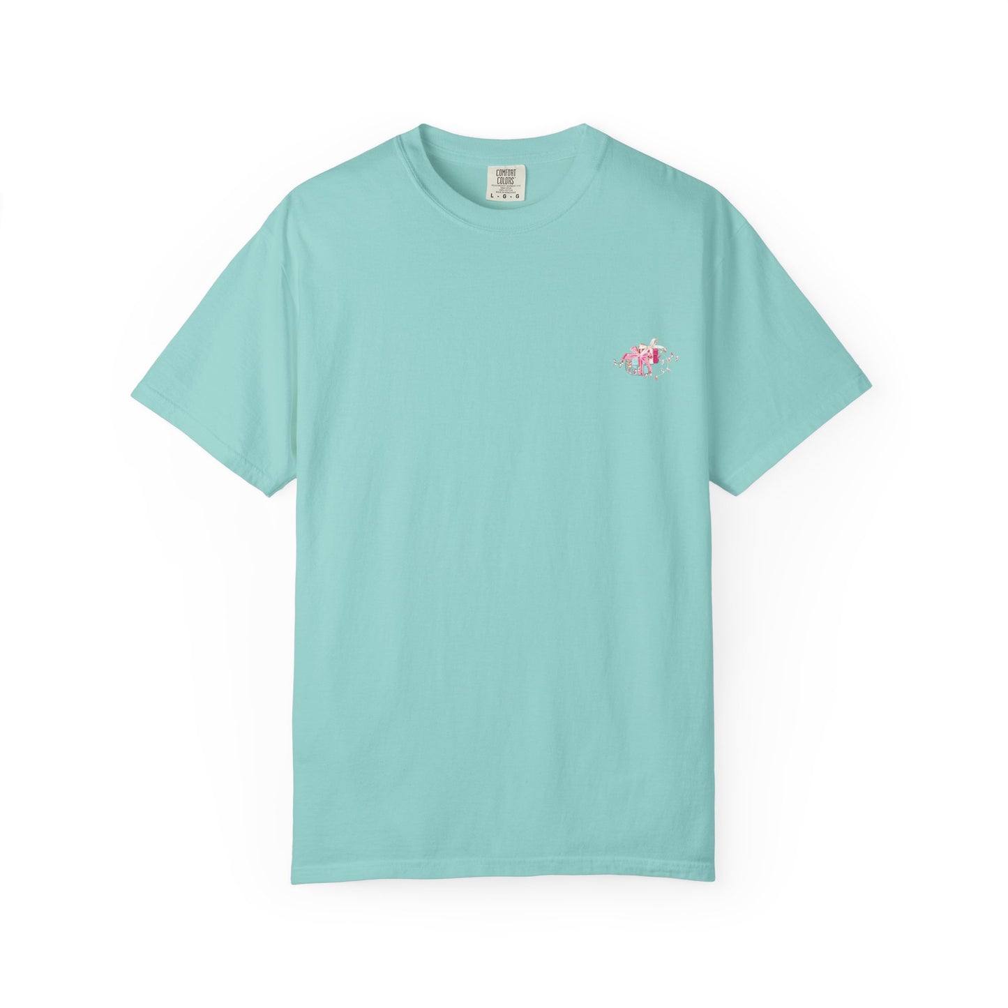 Flamingo Flamingle All the Way Christmas Tee - Comfort Colors