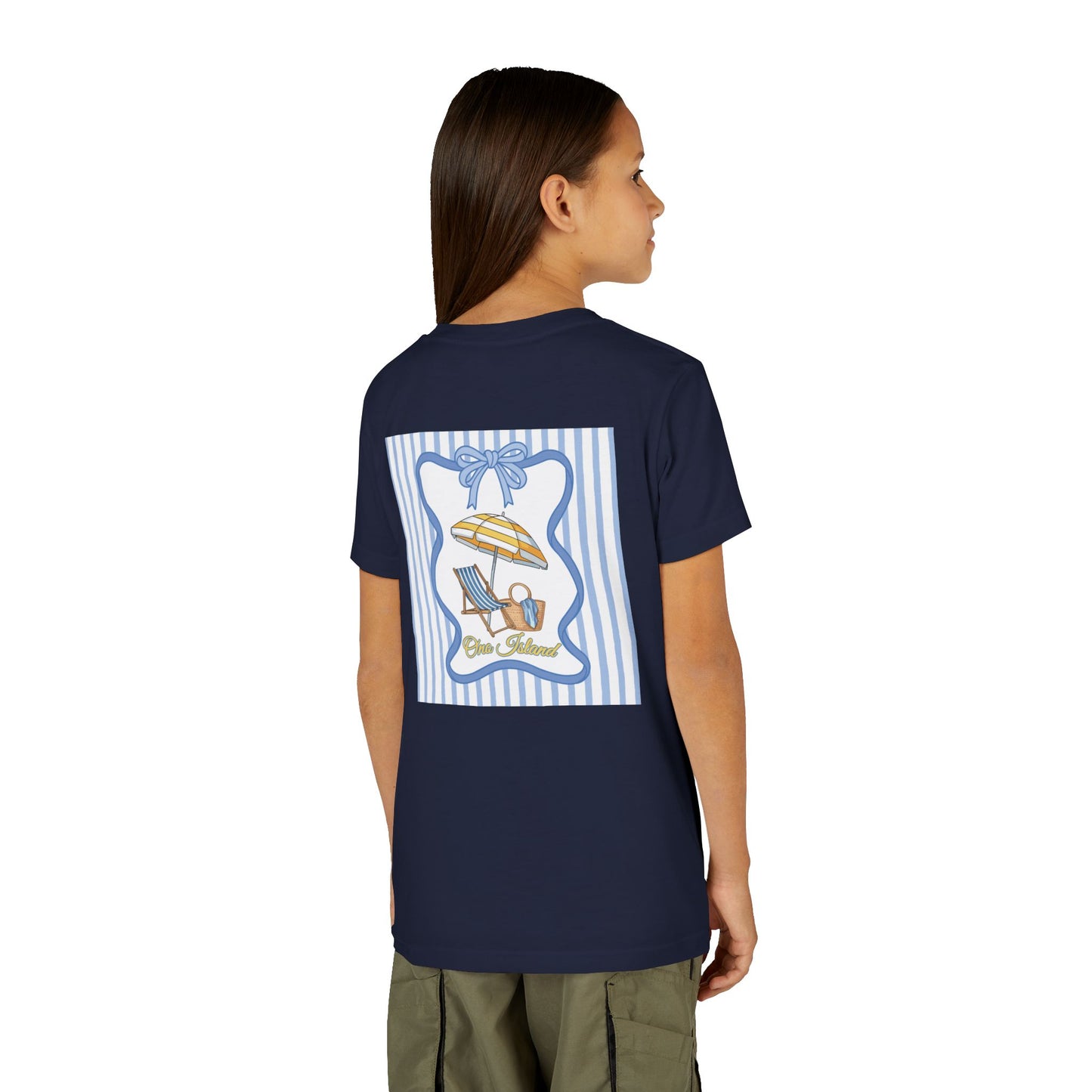 Youth Coquette Beachy Tee - Bella Canvas