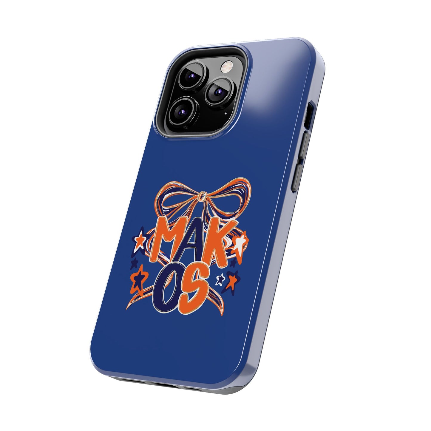 Makos Twirly Ribbon Iphone & Samsung Tough Phone Cases