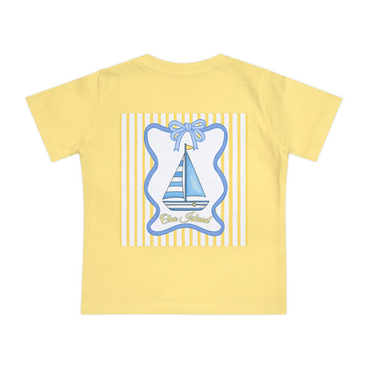 Baby Coquette Sailboat Tee - Bella Canvas