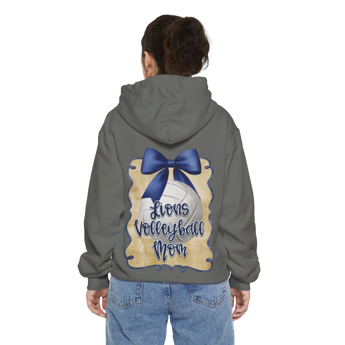 Foley Lions Volleyball Mom Hoodie - Comfort Colors