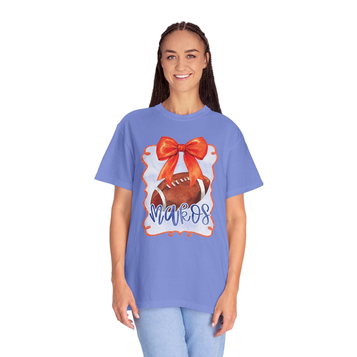 Adult Makos Watercolor Coquette Tee - Comfort Colors