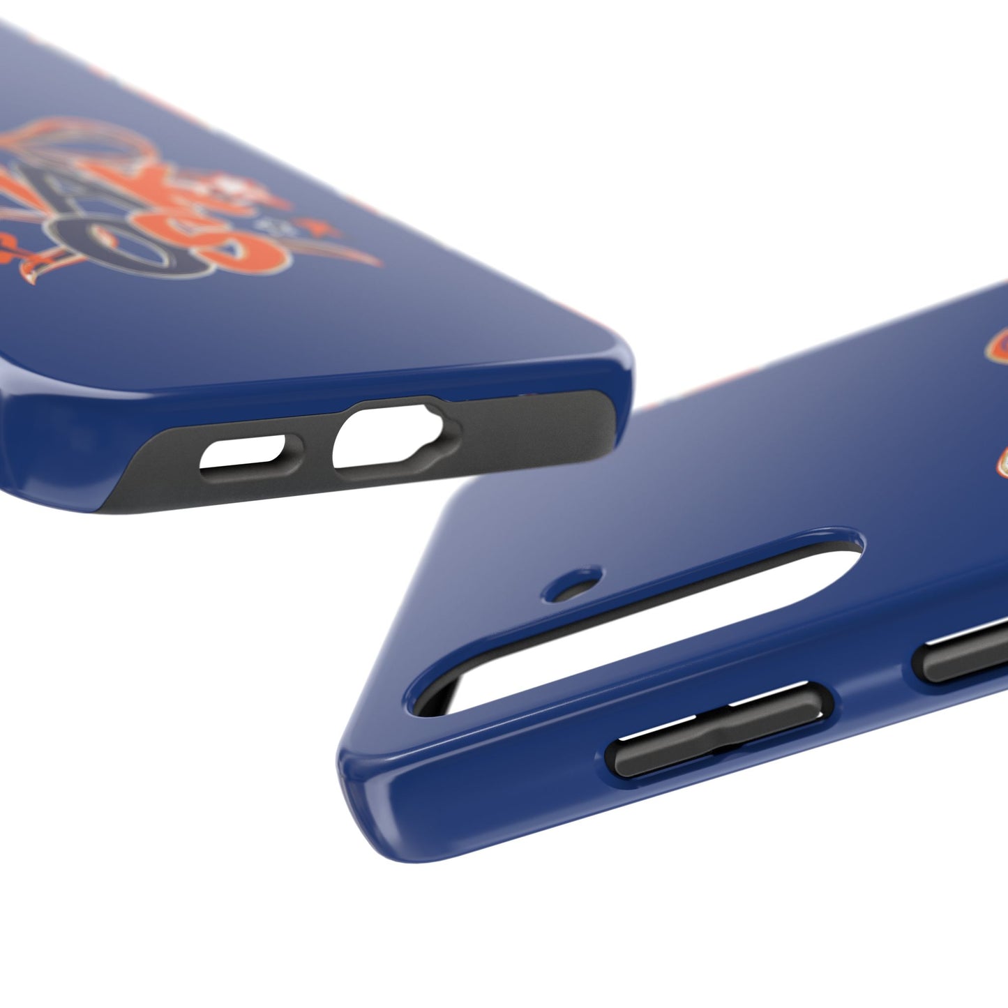 Makos Twirly Ribbon Iphone & Samsung Tough Phone Cases