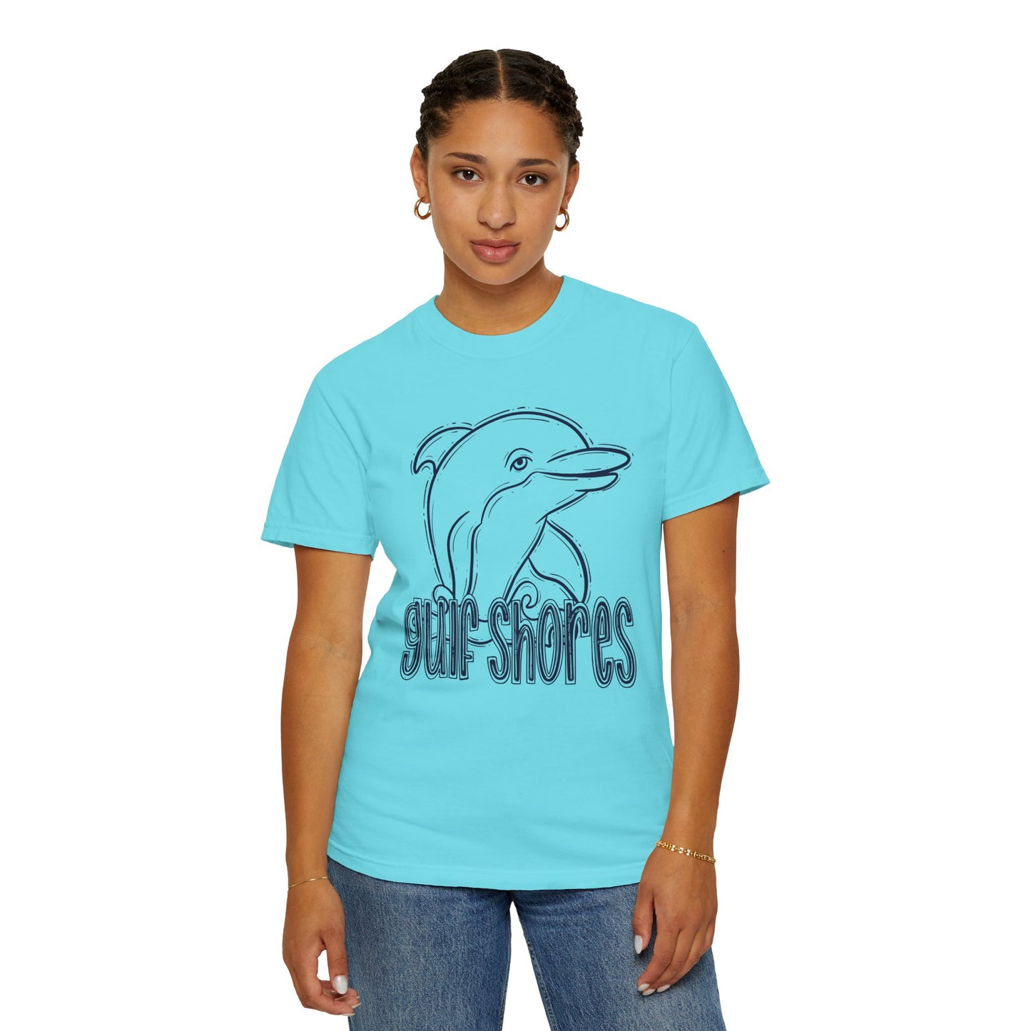 Adult Dolphins Sketch - Comfort Colors