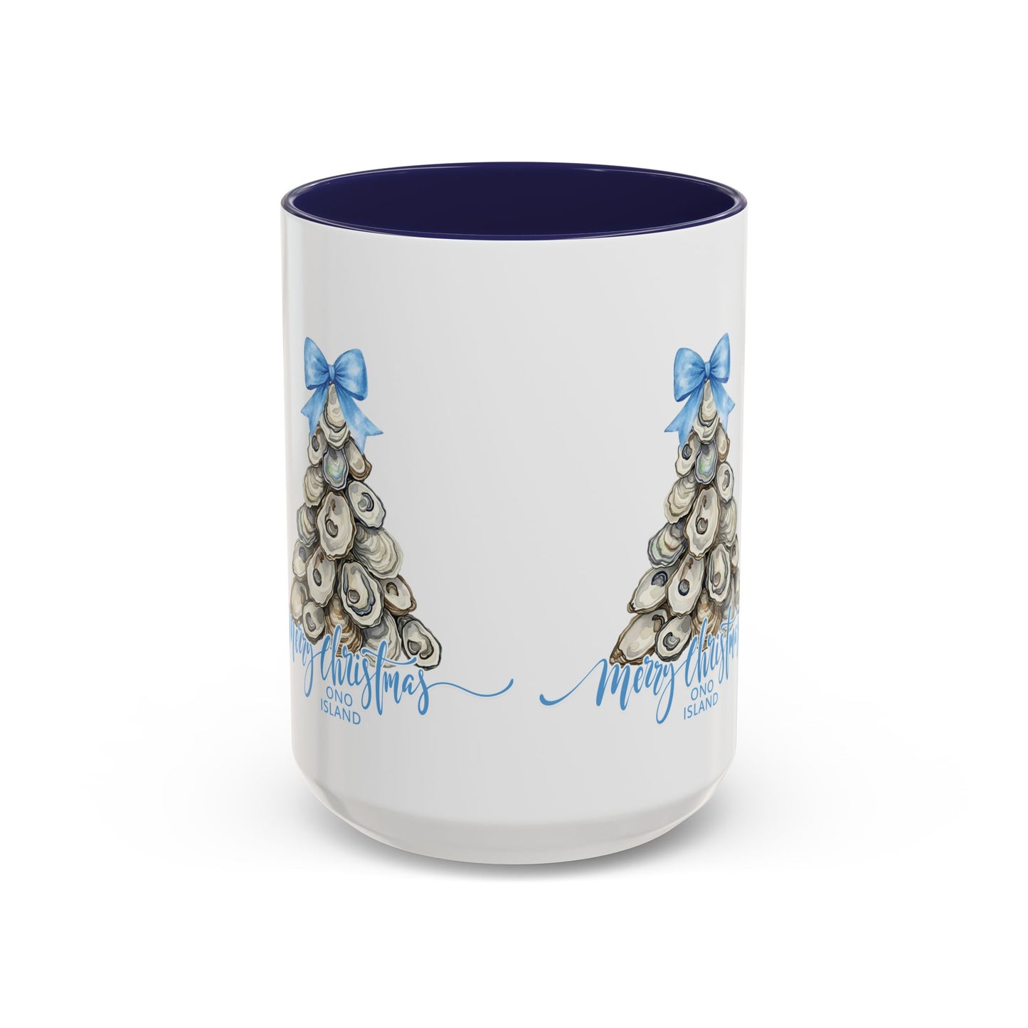 Ono Island Christmas Oyster Tree Mug