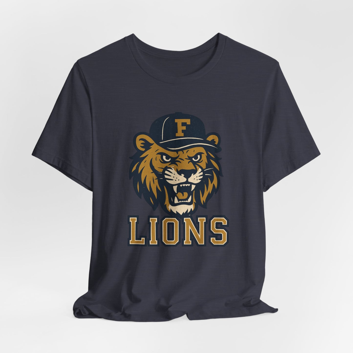 Adult Retro Roaring Lions Tee - Bella Canvas
