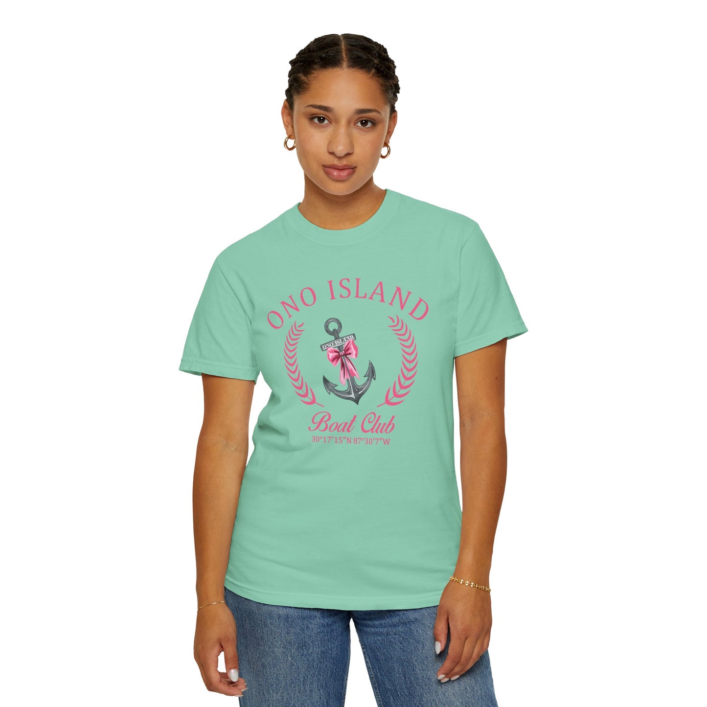 Ono Boat Club Anchor - Comfort Colors