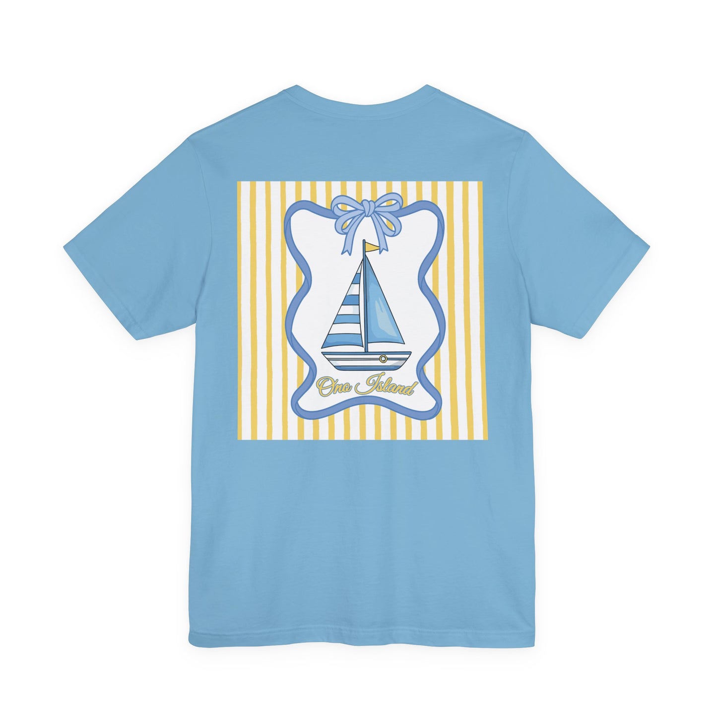 Adult Coquette Sailboat Tee - Bella Canvas