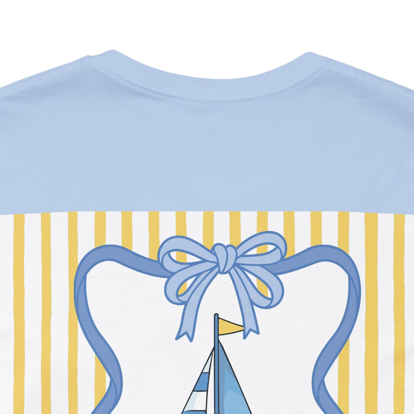 Adult Coquette Sailboat Tee - Bella Canvas
