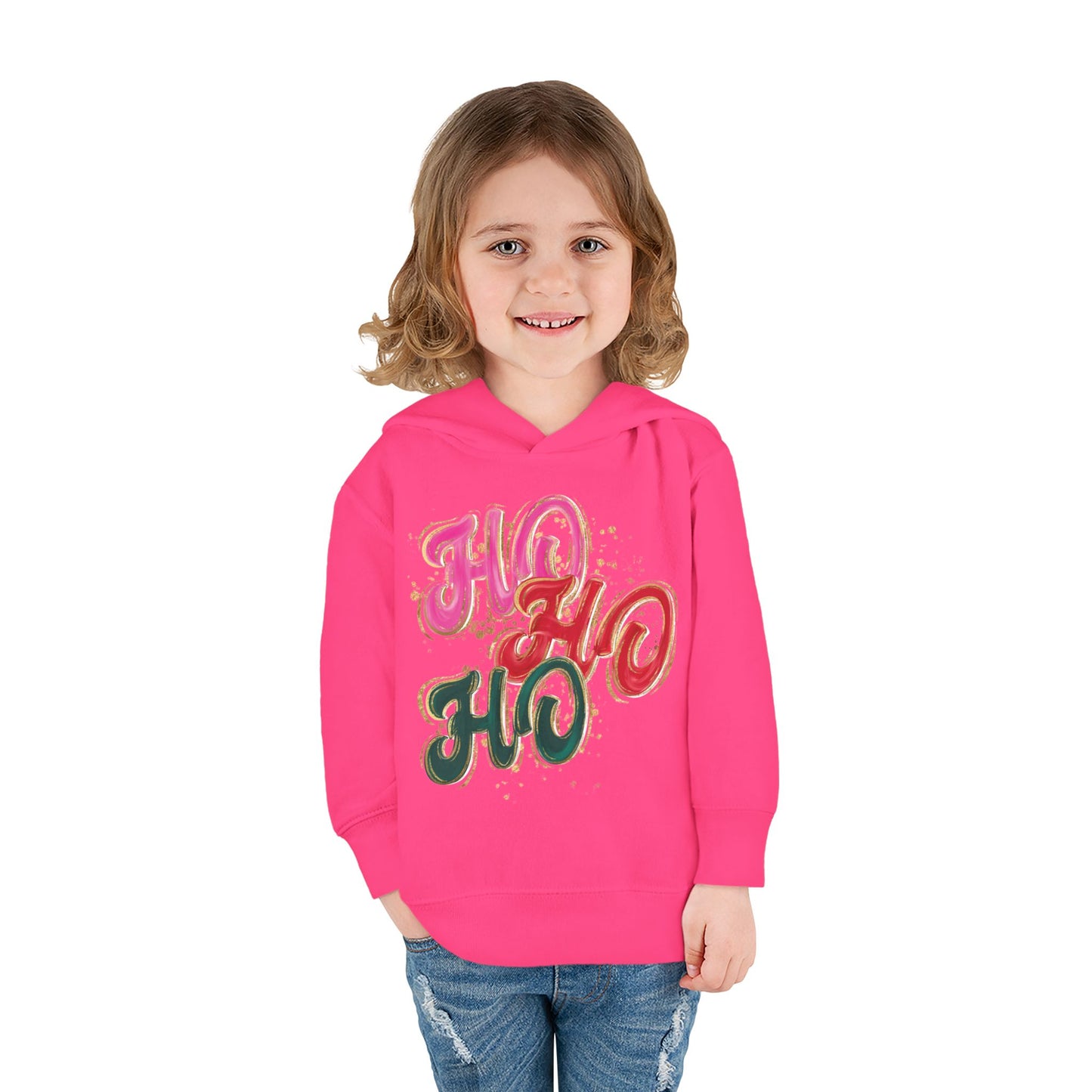 Toddler HO HO HO Hoodie - Rabbit Skins Brand