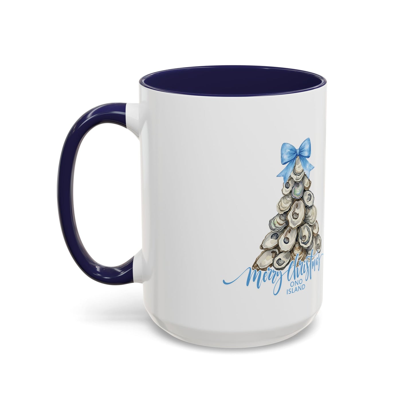 Ono Island Christmas Oyster Tree Mug