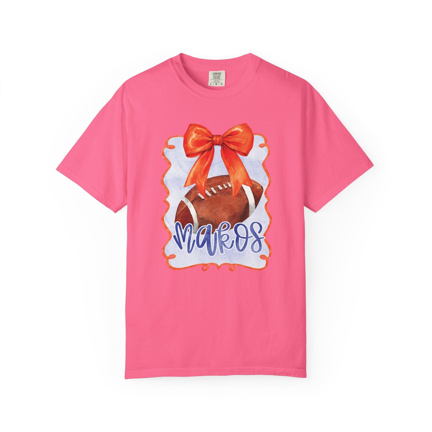 Adult Makos Watercolor Coquette Tee - Comfort Colors