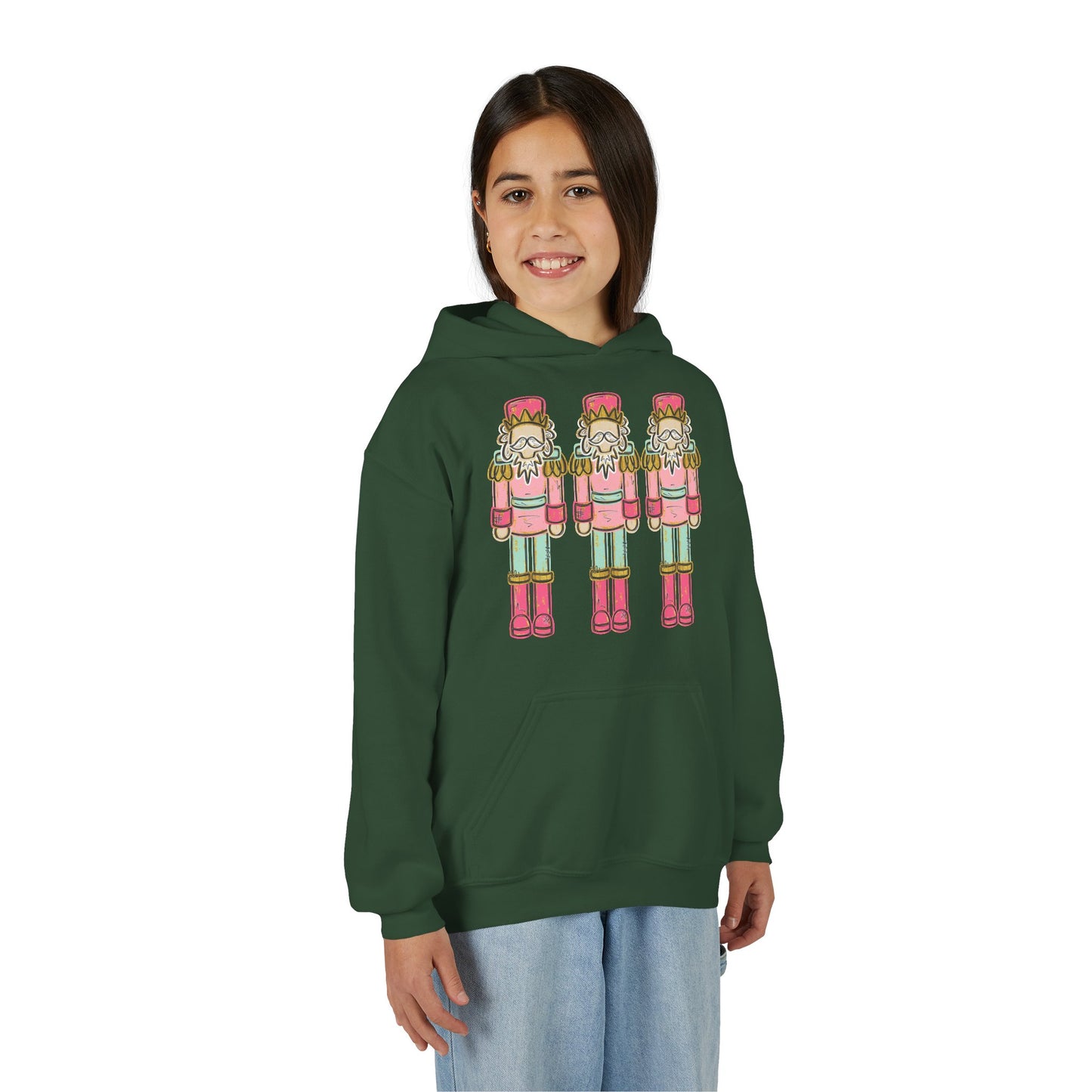 Pastel Nutcrackers Hoodie - Gildan