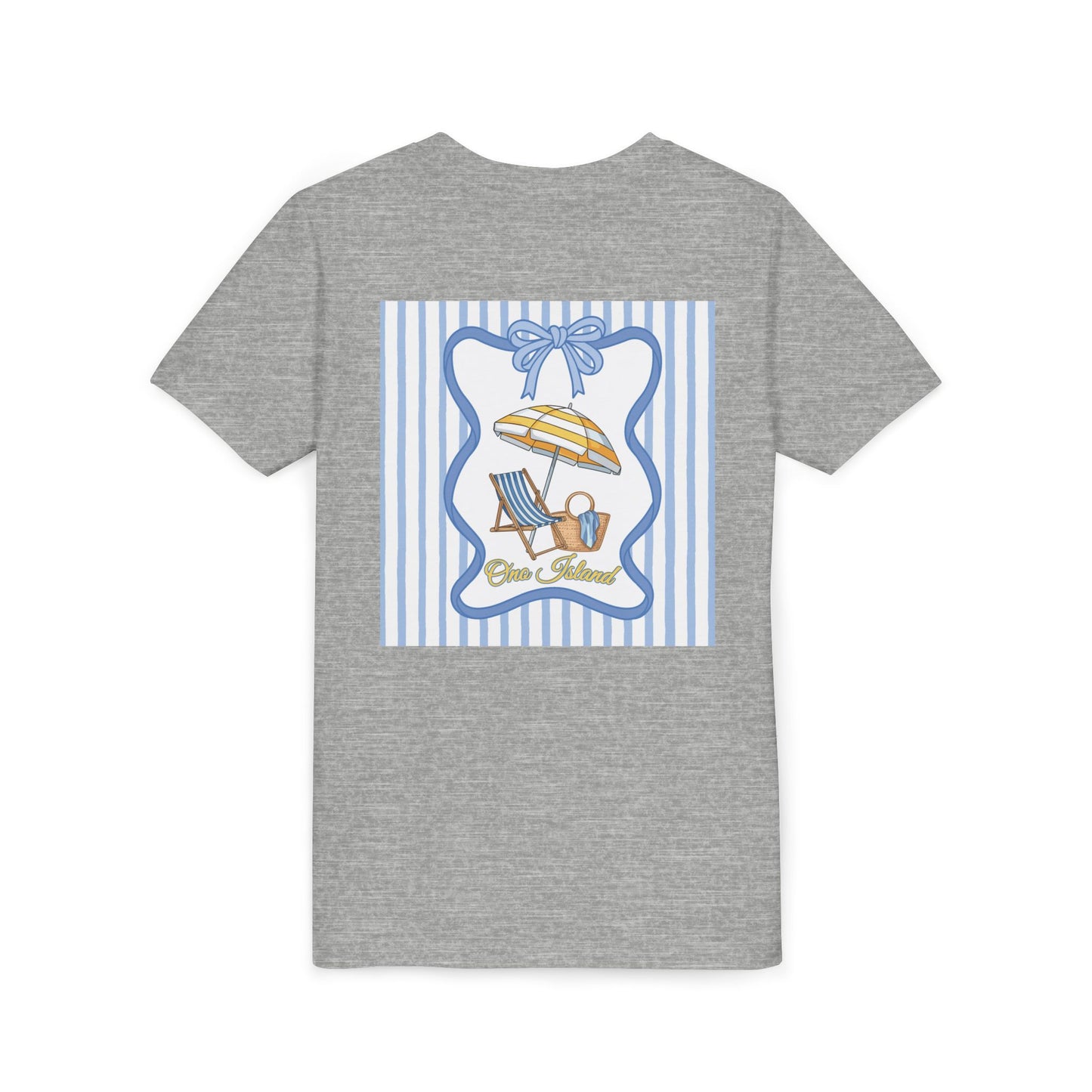 Youth Coquette Beachy Tee - Bella Canvas
