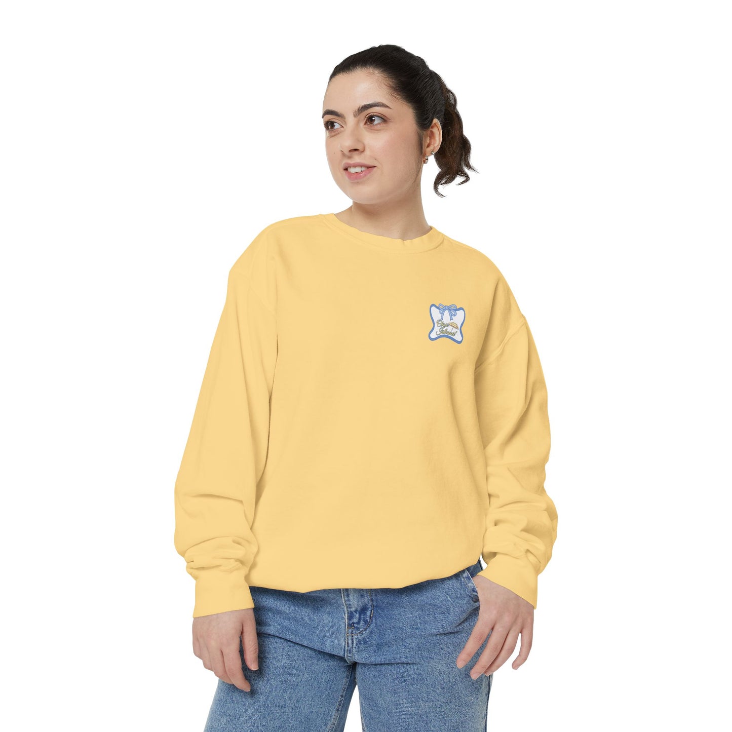 Adult Coquette Beachy Ono Island Sweatshirt - Comfort Colors