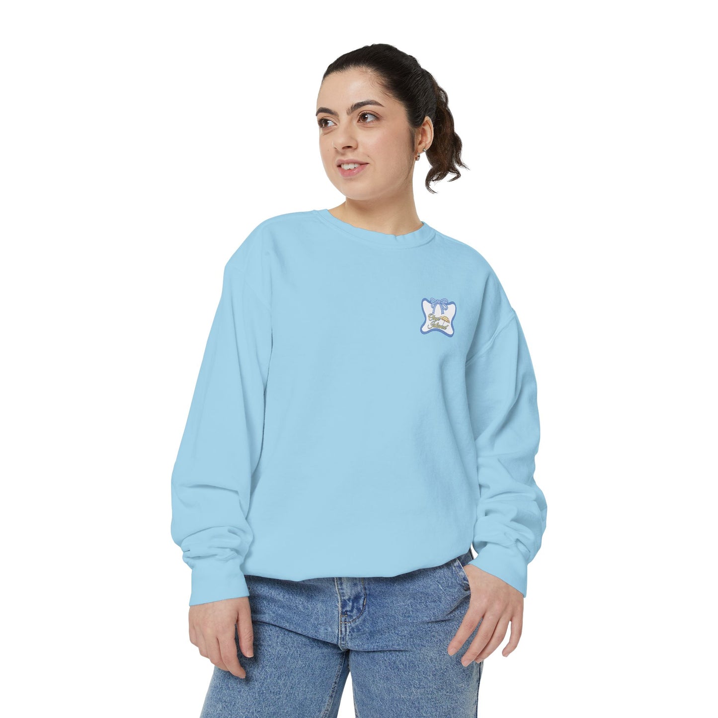 Adult Coquette Beachy Ono Island Sweatshirt - Comfort Colors