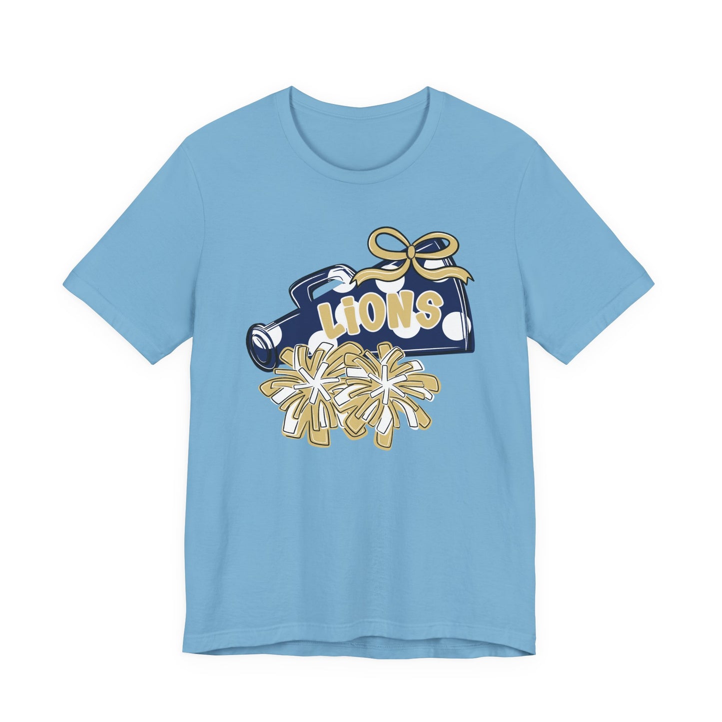 Lions Cheer Spirit Tee - Bella Canvas