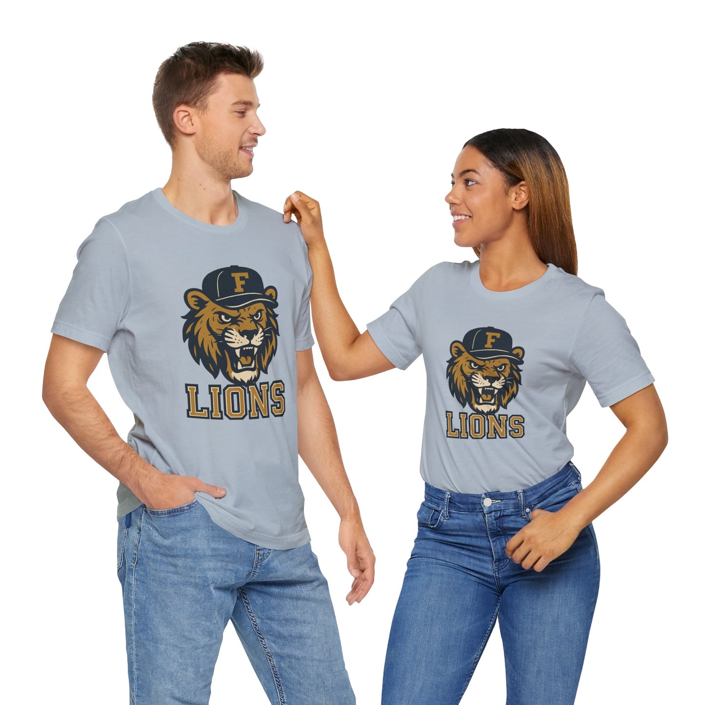 Adult Retro Roaring Lions Tee - Bella Canvas