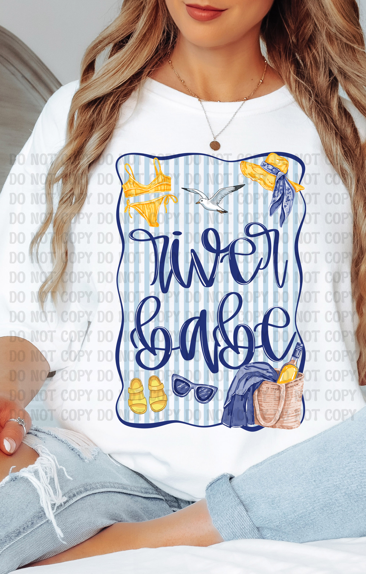 Beach Babe & Summer Babes Digital Design Bundle | Lake Babe, Boat Babe, Pool Babe, River Babe | Preppy Summer PNG Bundle