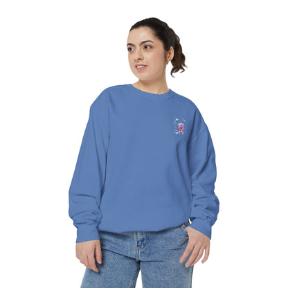 Adult Ono Island Preppy Crab Sweatshirt - Comfort Colors