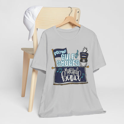 Adult Gulf Shores Band Tee - Bella Canvas