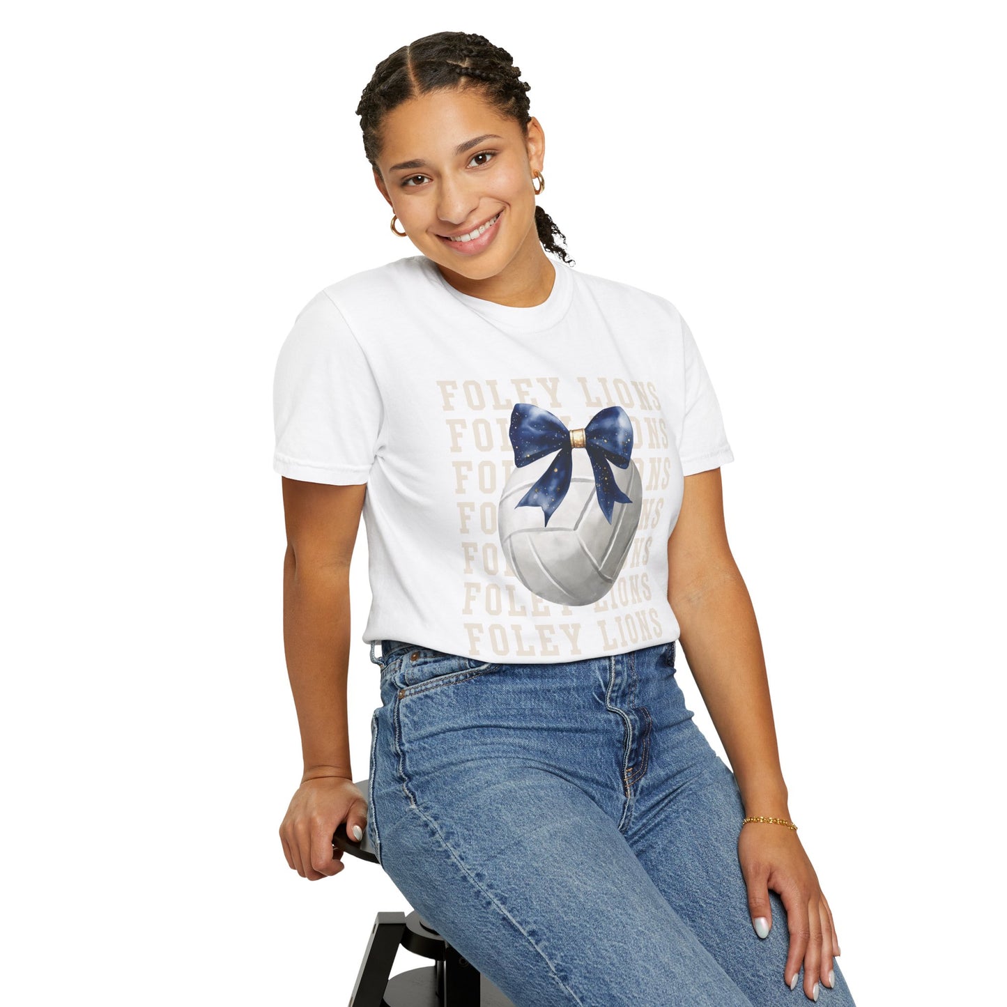 Foley Lions Volleyball T-Shirt - Comfort Colors