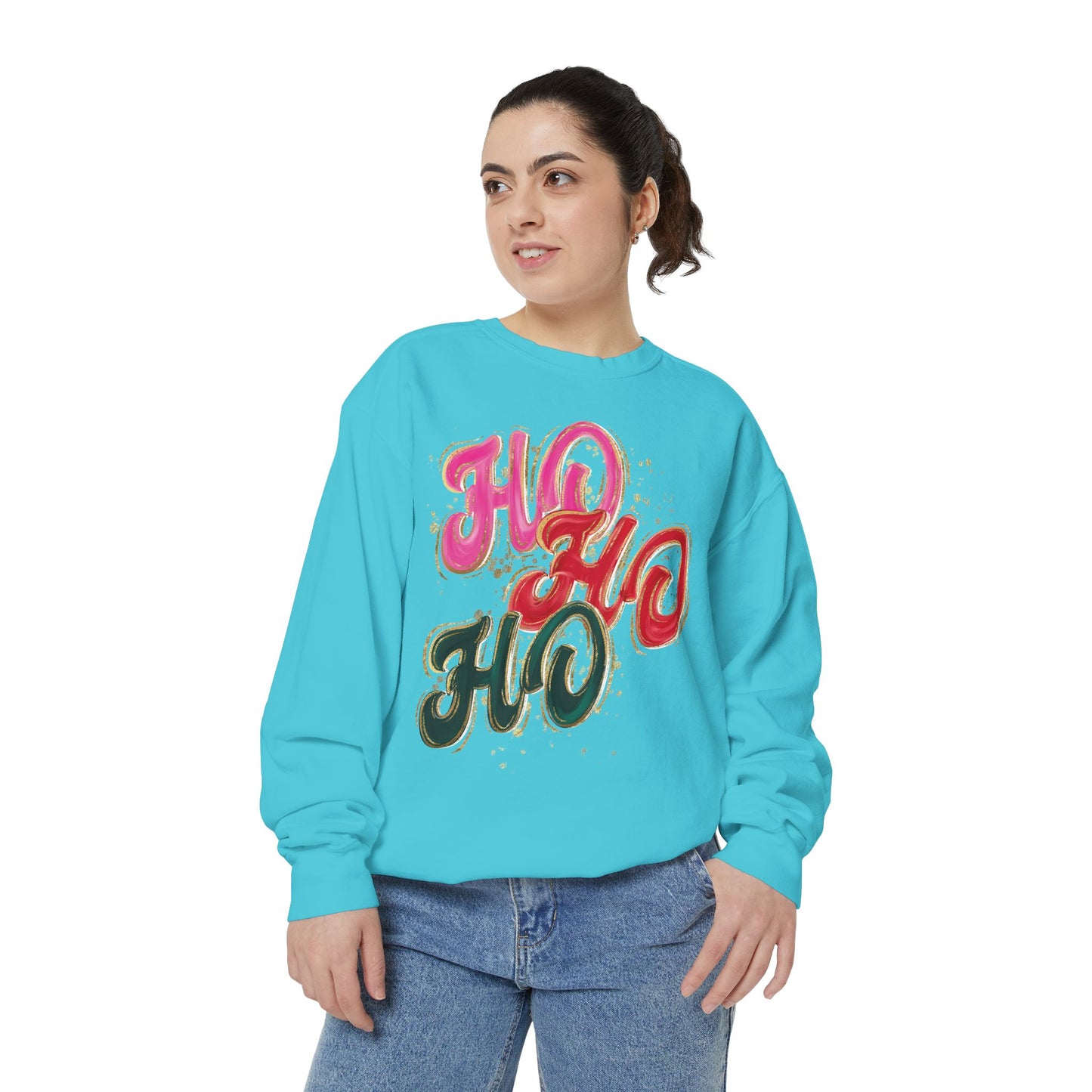 HO HO HO Sweatshirt Comfort Colors