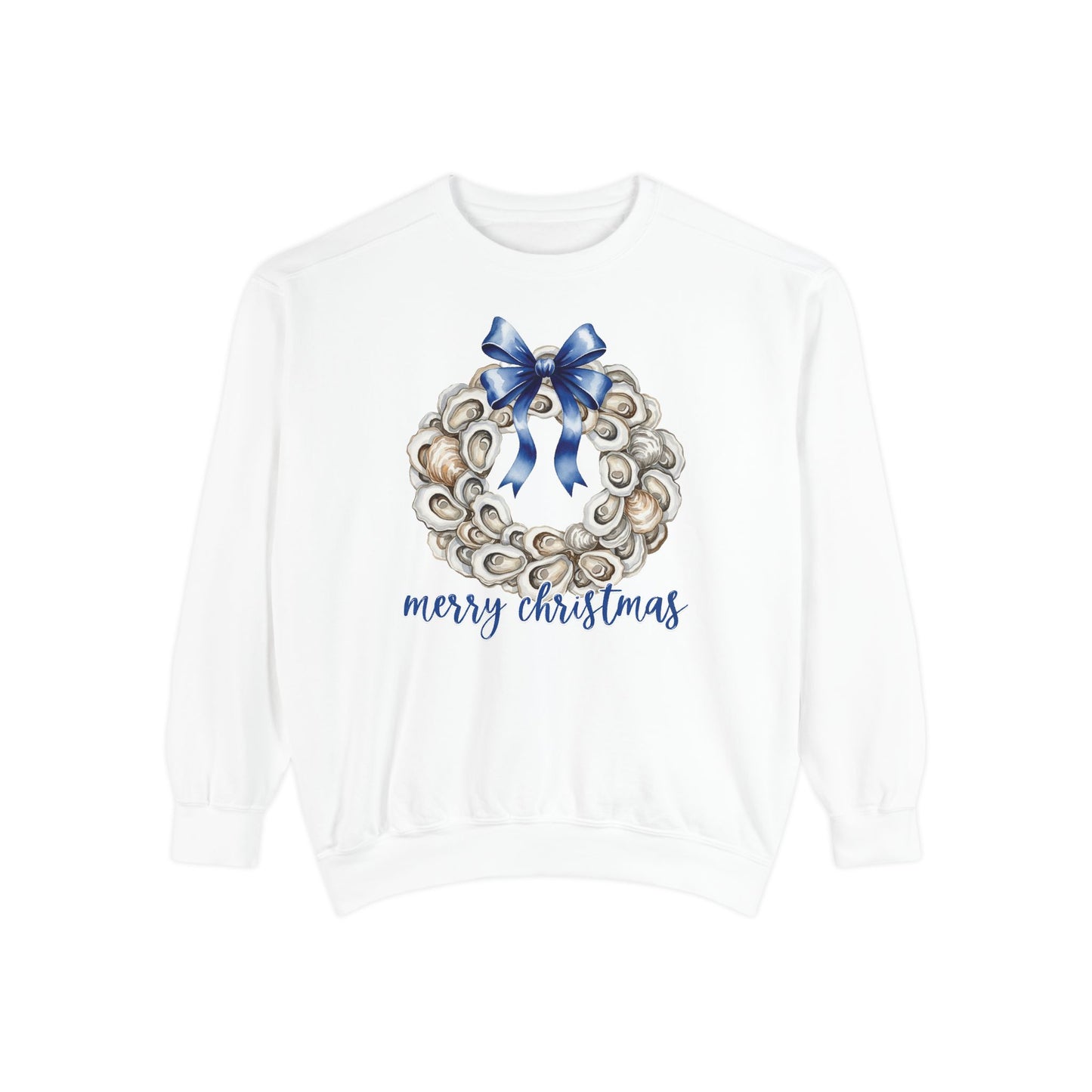 Coastal Oyster Wreath - Comfort Colors