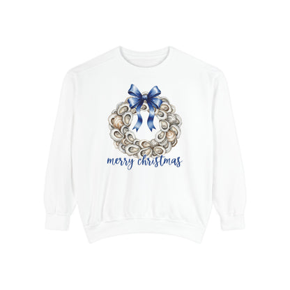 Coastal Oyster Wreath - Comfort Colors