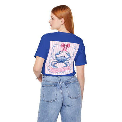 Adult Ono Island Preppy Crab T-Shirt - Bella Canvas
