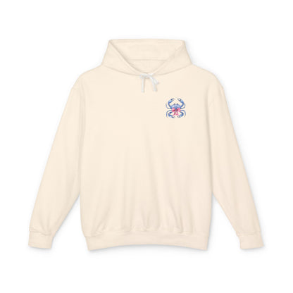 Adult Ono Island Preppy Crab Hoodie Comfort Colors