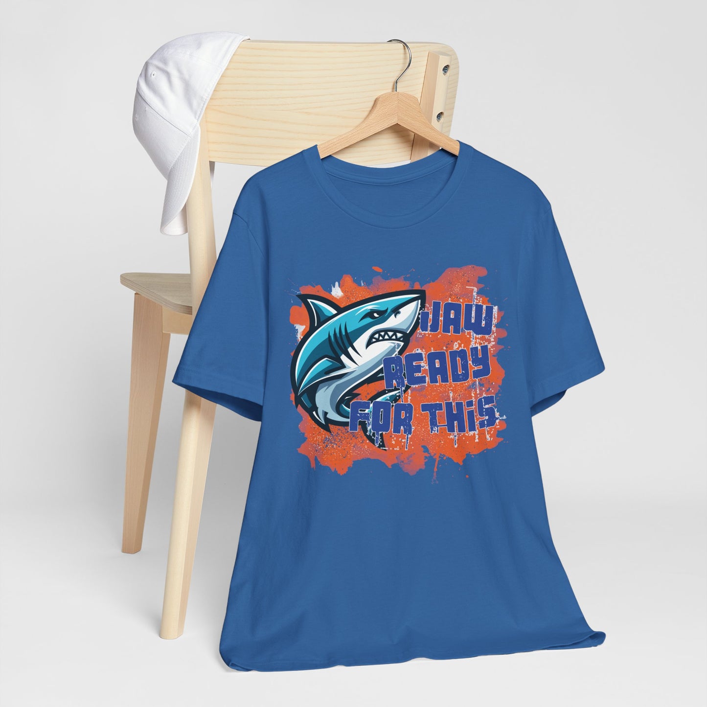 Adult Makos Jaw Ready For This Tee - Bella Canvas
