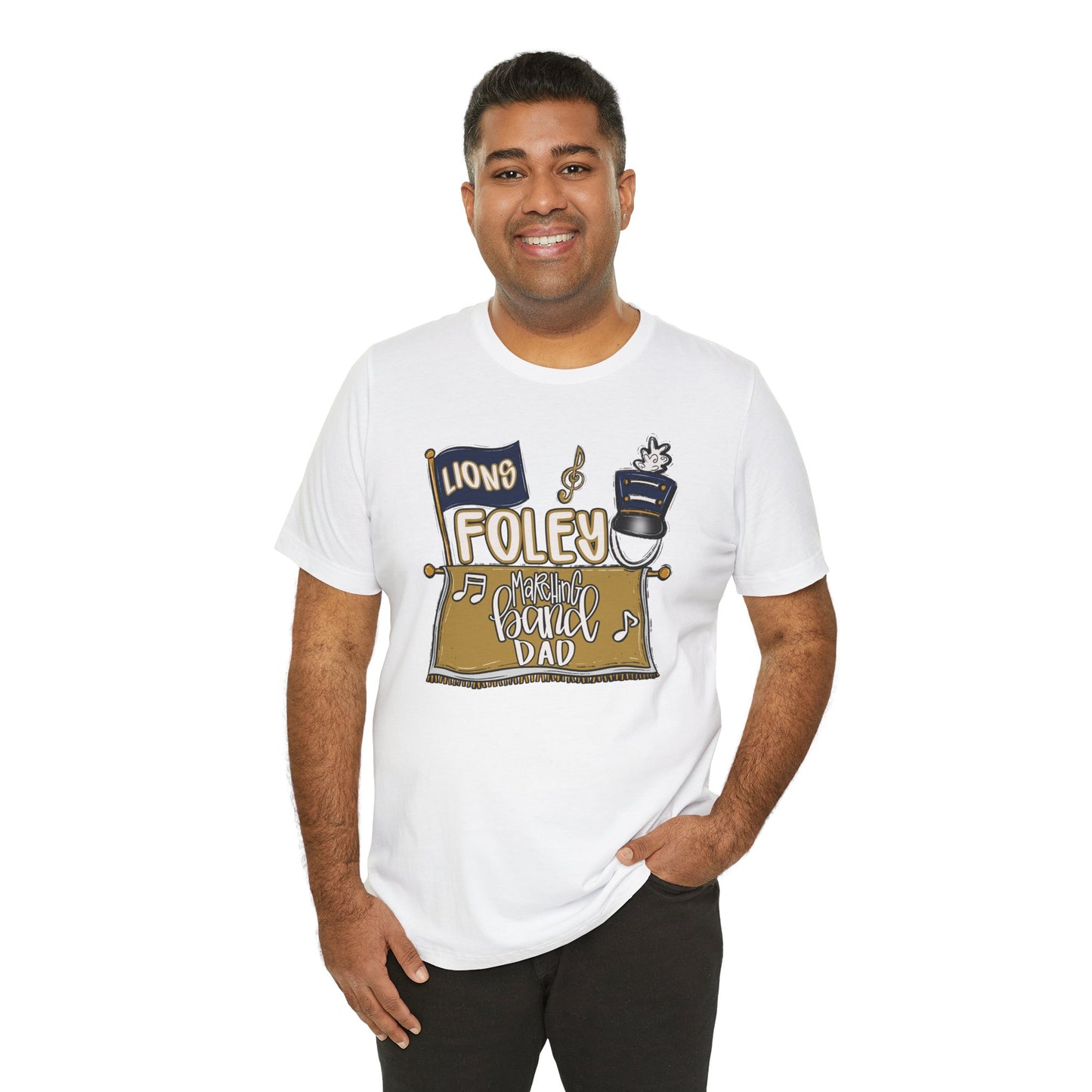 Foley Band Dad Tee - Bella Canvas