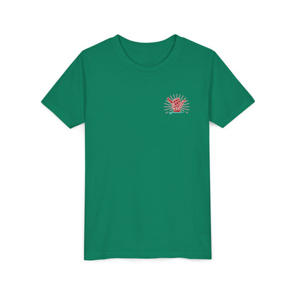 Youth Surfing Christmas Tee - Gildan