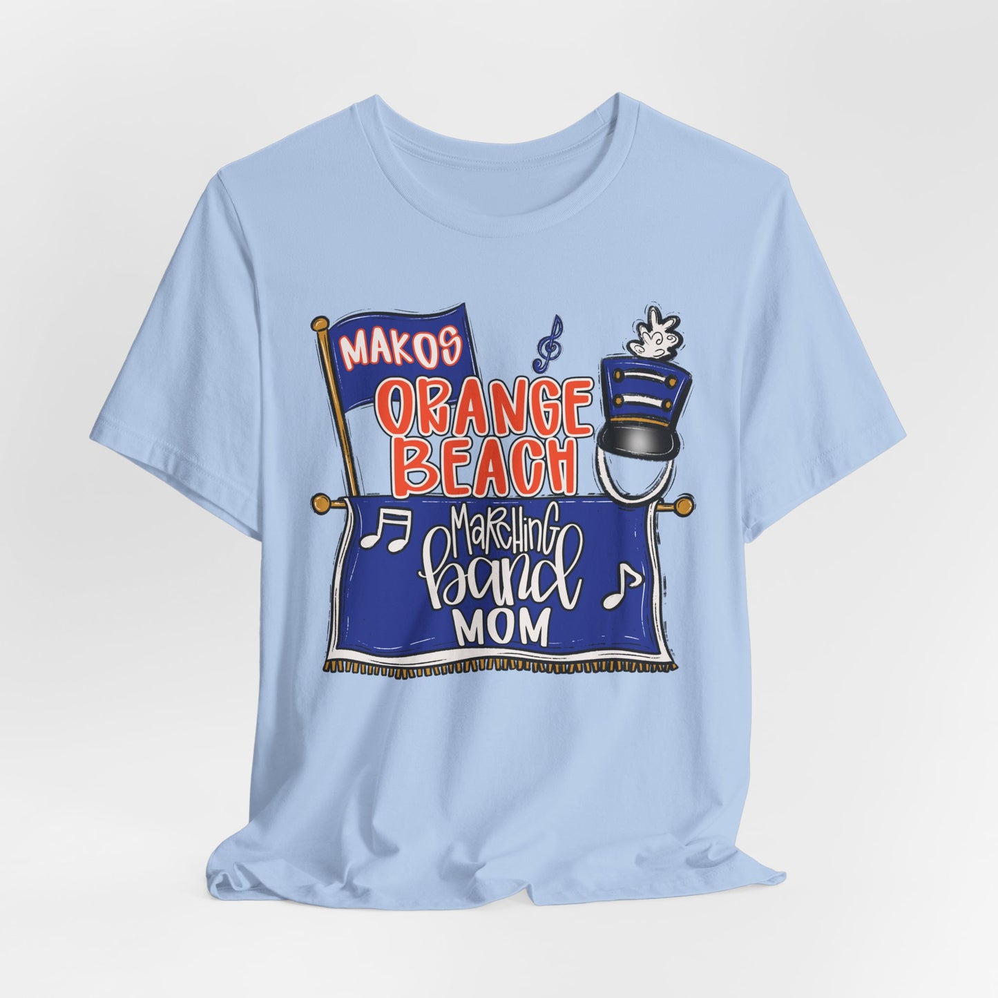 Adult Makos Marching Band Mom - Bella Canvas