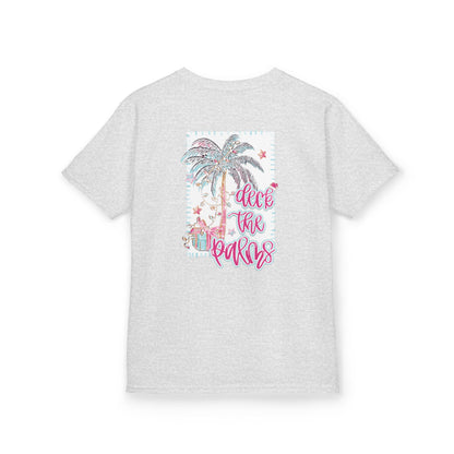 Deck the Palms Tee - Gildan