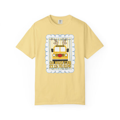Christmas Bus Driver Tee - Comfort Colors