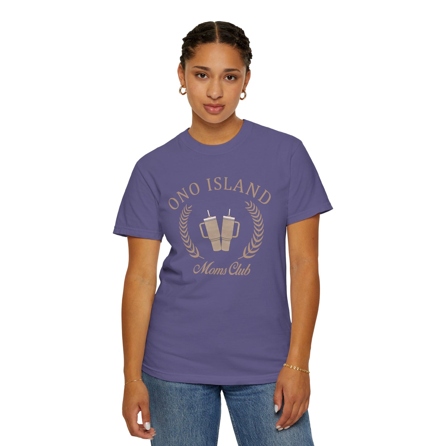 Ono Moms Club Khaki - Comfort Colors